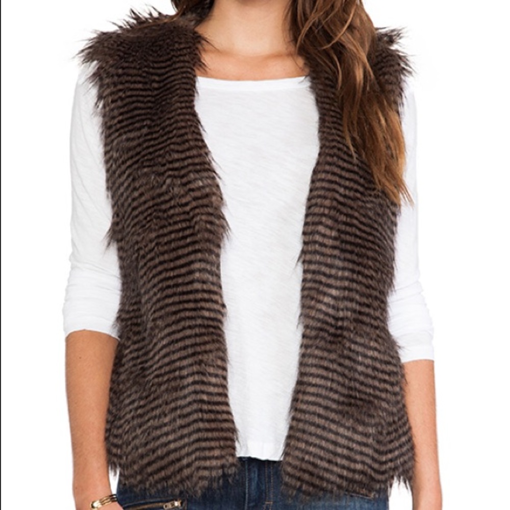 Jack by BB Dakota Faux-Fur Vest